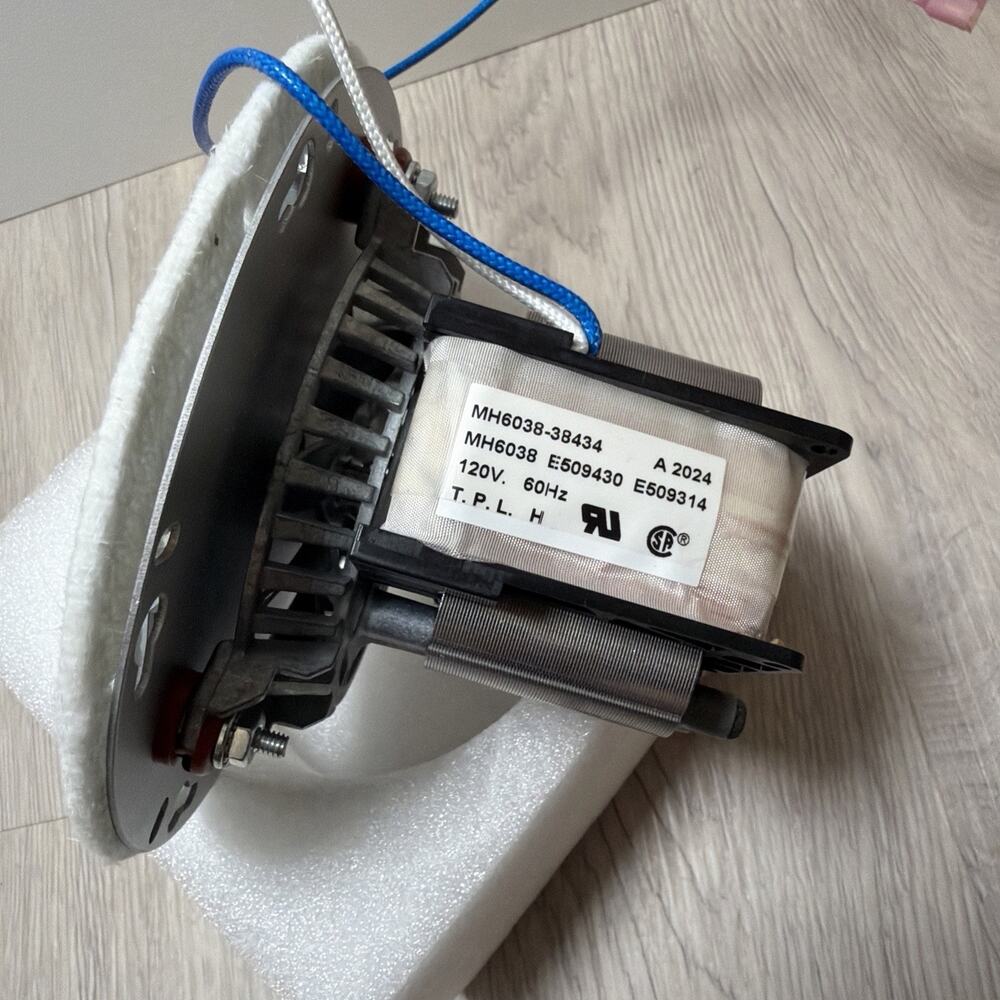 Hiorucet Wood Stove Combustion Blower Fan Motor 1190/1196 MH6038-38434 Sealed
